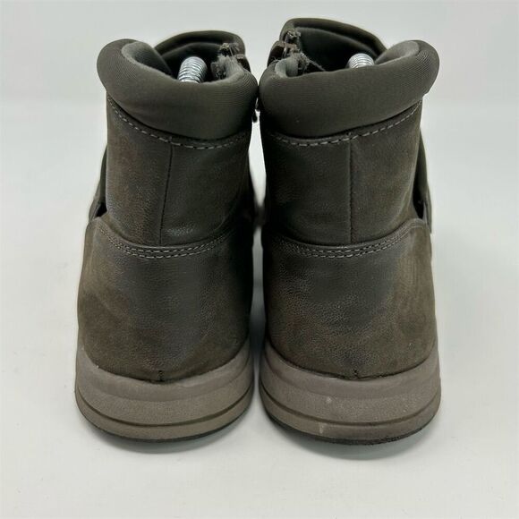 Clarks Cloudsteppers Sillian 2.0 HI Women's Ankle Boots Size 9 Olive Green - Picture 7 of 12